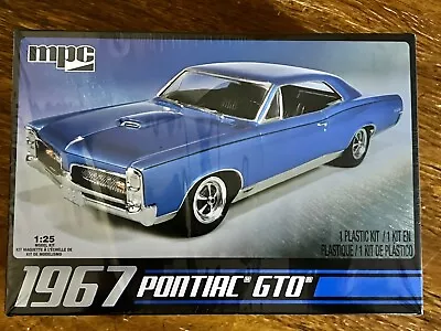 Plastic Model Kit 1/25 MPC 1967 Pontiac GTO Hardtop - Complete Sealed • $24.91