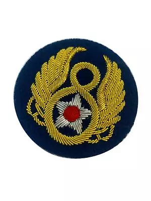 Premium Quality Reproduction WW2 US Patch 8th Air Force Hand Sewn Bullion • £10.99