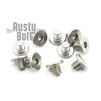 M3 X 3mm Socket Head Screws Ultra Low Profile Thin Wafer Stainless Steel • $2