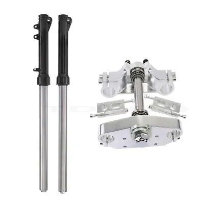 710mm Front Forks Shock Triple Tree Pit Dirt Trail Bike CRF70 110cc 125cc 140cc • $149.45