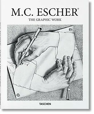 M.C. Escher: The Graphic Work (Basic Art) By M C Escher NEW Book FREE & FAST D • £12.52