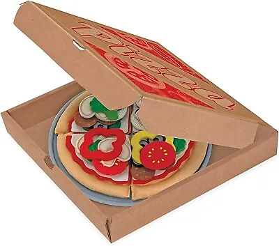 Melissa & Doug FELT FOOD PIZZA SET  3 Yrs+ • £20.99