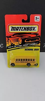 1993 Vintage Matchbox SCHOOL BUS #47 Fast Lane • $0.99
