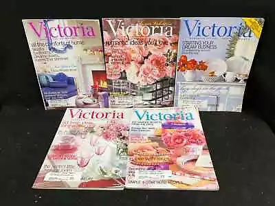 Victoria Magazine Lot Of 5 2002-2003 • $34.99