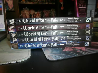 The World After The Fall Manga Lot Volumes 1-5 Manhwa IZE Press • $95