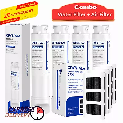 Water Filter EPTWFU01 & Air Filter For Electrolux Westinghouse WHE6874SA • $125