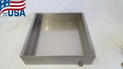 Maple Syrup Boiling Pan 24x24x7  Stainless Steel Sap Evaporator 18 Ga • $259