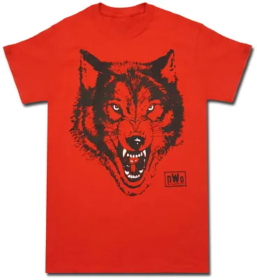 £23.80 • Buy NWO New World Order Wolfpac Logo Adult Red T-shirt