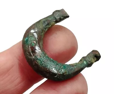 Roman - Medieval Bronze Heavy Pendant Metal Detecting Find (9) • $2.51