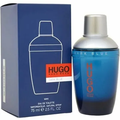 Dark Blue By Hugo Boss Cologne For Men EDT 2.5 Oz New In Box • $27.36