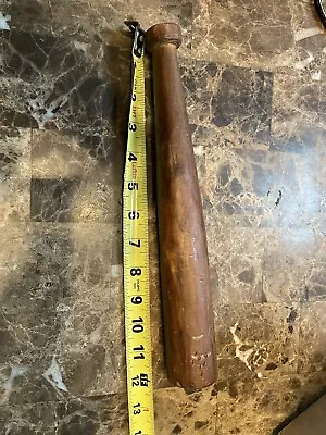 Vintage Mid-Century Fishing HardWood Fish Club Bat 12” Deep Sea Estate Find NR • $20