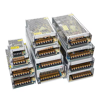 $250 • Buy DC 12V 1A To 50A Amp AC 110V 220V Switch Power Supply LED Strip Light 12 V Volt