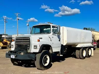 Ford LT8000 8000 Gallon Water Truck Sprayer Diesel 7.8L PTO T/A Bidadoo • $20000