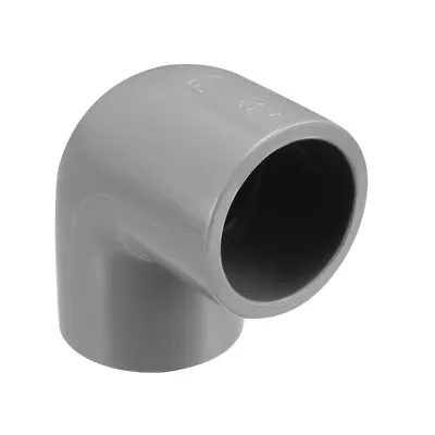£7.78 • Buy 5Pcs 20mm Slip 90 Degree PVC Pipe Fitting Elbow Coupling Adapter Gray