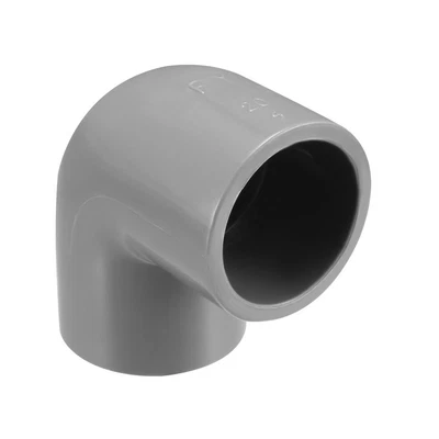 £7.78 • Buy 5Pcs 20mm Slip 90 Degree PVC Pipe Fitting Elbow Coupling Adapter Gray