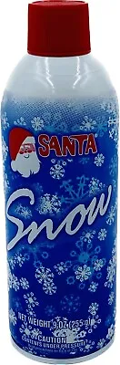 $10.99 • Buy Santa Snow Spray Aerosol- 9oz For Crafts Trees Windows Decorations