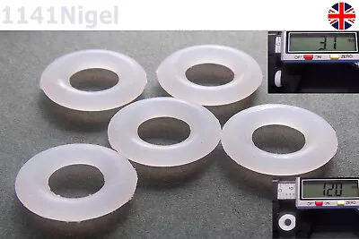 £1.98 • Buy 12mm OD  3.1mm CS O Rings Seal Silicone VMQ Sealing O-rings Washers  UK Last Few