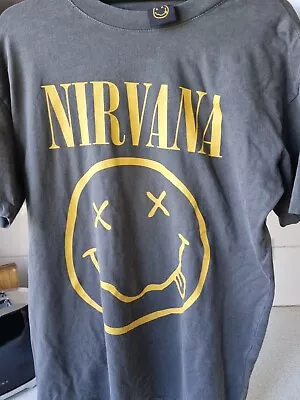 Nirvana Smiley TShirt XS  Preowned Item GC • $15