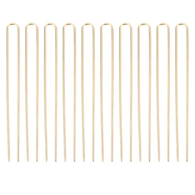 10PCS U Shaped Headdress U Shaped Hair Stick Vintage Hair Sticks French Hair Pin • $8.26