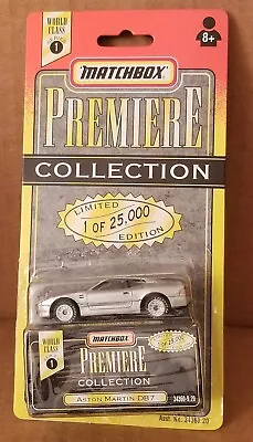 Matchbox Premier World Class - Int'l Release Only - Aston Martin DB7 - SILVER • $9.95