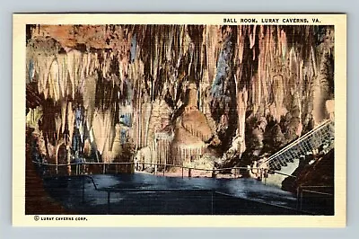 $7.99 • Buy Luray Caverns VA-Virginia, Ball Room, Vintage Postcard