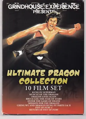 ULTIMATE DRAGON COLLECTION 10 FILM SET BRUCE LEE (5 DVD Boxed Set){D4} • $16