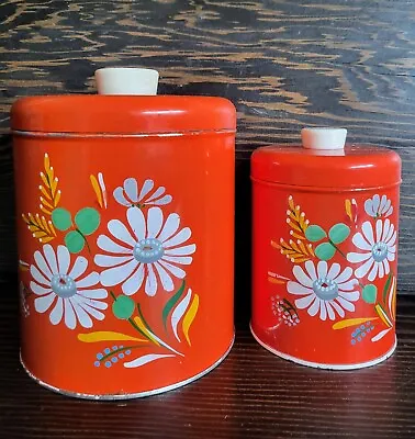 Vintage Ransburg Tin Canisters  • $29
