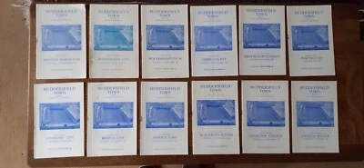 £6 • Buy 29 Huddersfield Town Home Programmes, 1965-67, All Listed
