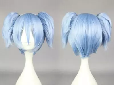 Assassination Classroom Shiota Nagisa Cosplay Costume Wig Blue • $25.27