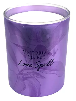 VICTORIAS SECRET  LOVE SPELL SCENTED SINGLE WICK CANDLE 9 Oz New Free Shipping • $29.75