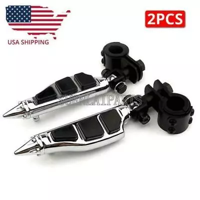 Motorcycle Bar Highway Foot Pegs For Kawasaki Vulcan 1700 1600 1500 900 800 VN • $57.24