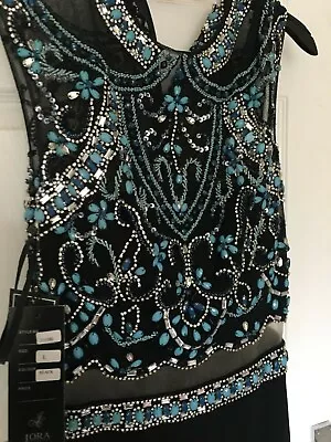 £60 • Buy Jora, New With Tags Black Prom Dress (large Size)