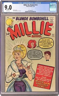 Millie The Model #112 CGC 9.0 1963 4375463013 • $350