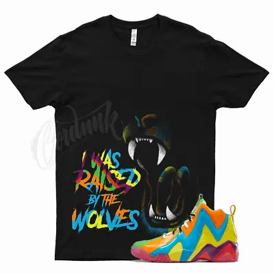 Black WOLVES T Shirt For Kamikaze II Candy Land Green Mashburn Balvin • $26.99