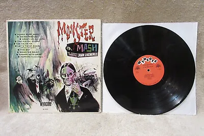 Monster Mash John Zacherle ORIG 1962 LP Wyncote Records W-9050 Mono -VG/GD • $39.95