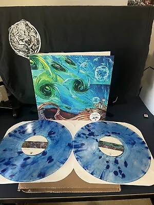 Intronaut – Fluid Existential Inversions LP 2020 Metal Blade [Blue Water Color] • $40