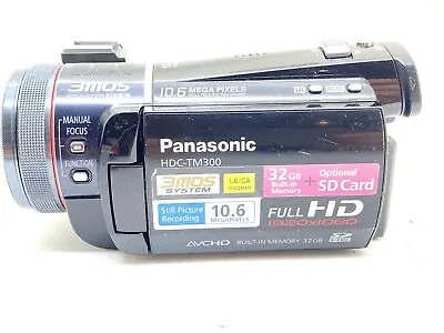 Panasonic HDC-TM300 HD Flash Card Camcorder With 32GB Internal 3MOS (51633833) • £179.99