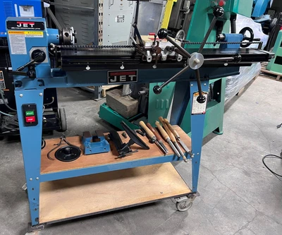$1750 • Buy JET JWL-1236 12  X 34-1/2  WOOD LATHE W/ TOOLS, STAND & VEGA D-36 PRO DUPLICATOR