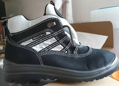 Aboutblu Safety Boots 24080 01 A S2 Susy Size 7 Black Silver • £18