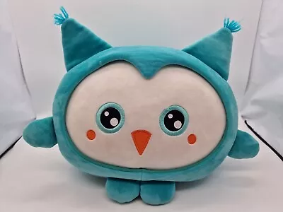 RARE Extra Large Hooty Owl Squishmallow 12” Teal Blue Plush • £16.47