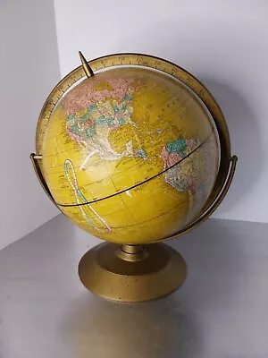 Cram’s Plasti-lite Vintage 12” World Globe • $20