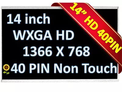 New 14  WXGA Laptop LED LCD Screen For Dell X7JCD 0X7JCD • $65.98