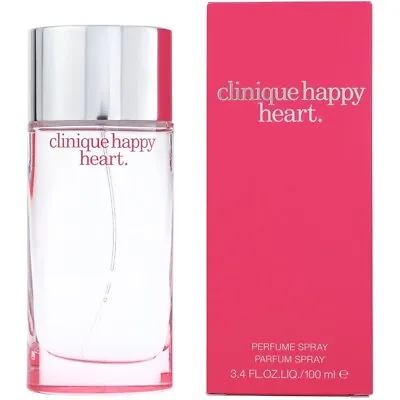 £36.95 • Buy Clinique Happy Heart Eau De Parfum 100ml Spray For Her New Boxed & Sealed