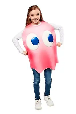 Pac-Man Pinky Ghost Child Costume | One Size • $49.99