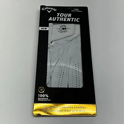 Callaway Tour Authentic Golf Glove Right Hand Men Regular M/L Scranton Canoe • $11.99