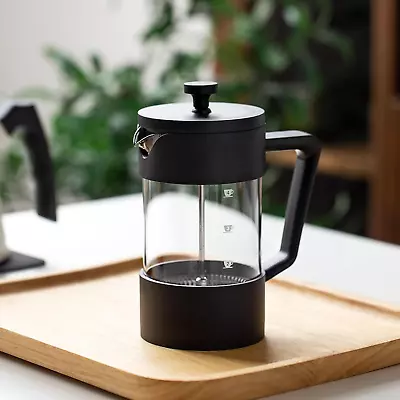 French Press Coffee Maker Stainless Steel/High Borosilicate Glass Coffee Press • $16.42