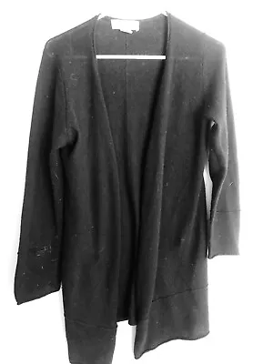 MAGASCHONI Black Cashmere Cardigan Sweater  Size M • $18