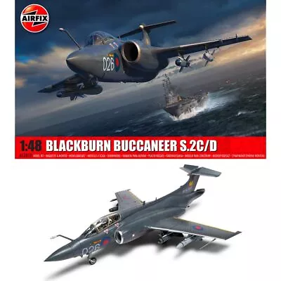 Airfix A12012 Blackburn Buccaneer S.2 1:48 Plane Model Kit • £64.95