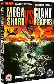 Mega Shark Vs Giant Octopus DVD (2010) Lorenzo Lamas Perez (DIR) Cert 15 • £1.98