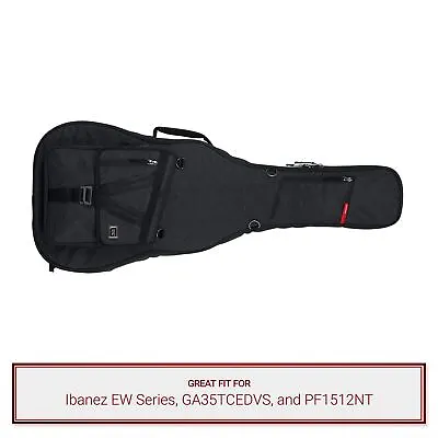 $149.99 • Buy Gator Charcoal Transit Case Fits Ibanez EW Series, GA35TCEDVS, PF1512NT